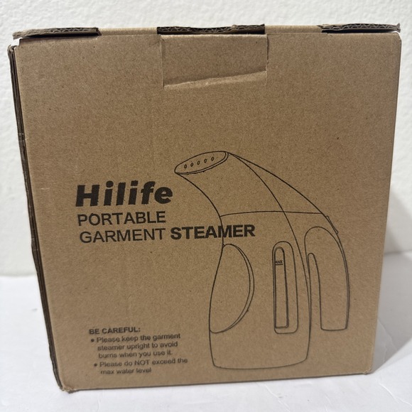 Hilife Other - Hilife Portable Garment Steamer Handheld Travel Size 700W HL7 240ml Tank Blue